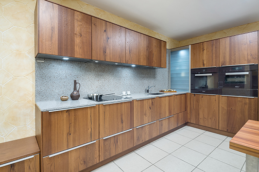 Выставочный образец кухни - Nolte Legno